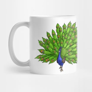 Peacock Shirt Mug